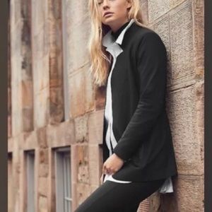 ATHLETA Stellar Incredible Stretch Open Athleisure Blazer Women’s Size 6